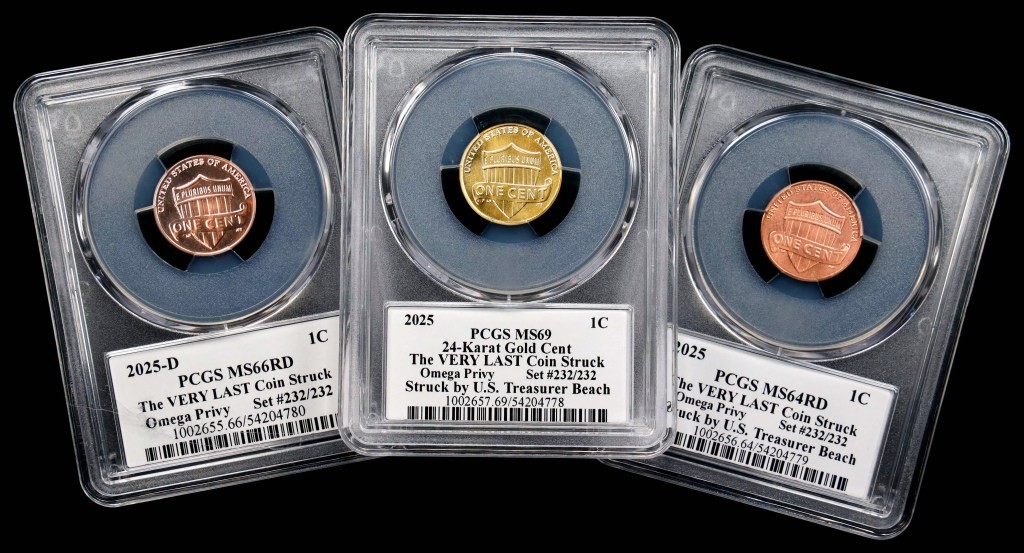 Record-Breaking Auction for Last Pennies 232 Three-Coin Sets Sell for $16.76 Million