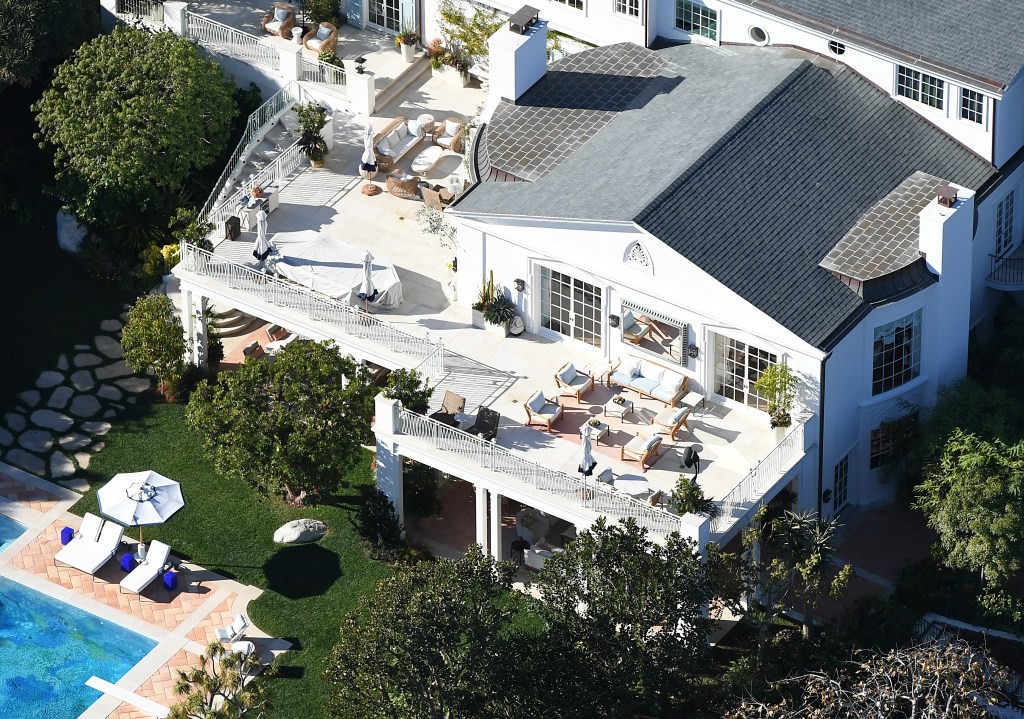 Georgian-Style Main House on a 10-Acre Beverly Hills Estate with a Record-Setting Price Tag