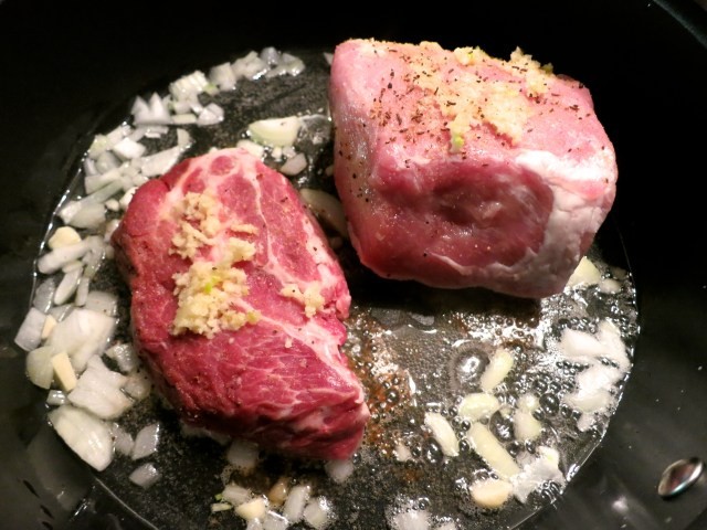 Salsa, jugo y corte final