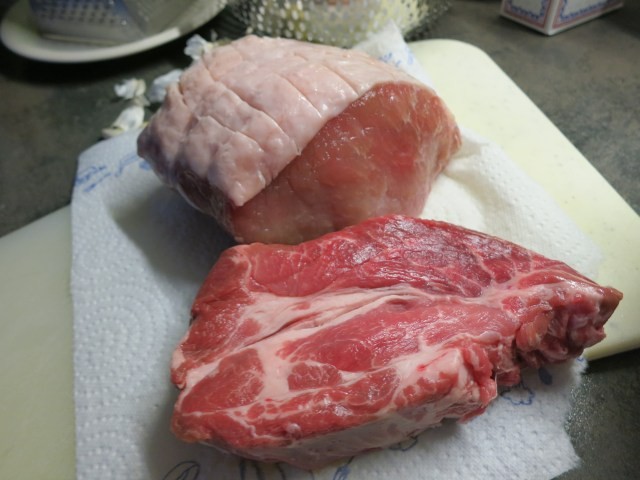 Preparazione della carne Schweinsbraten