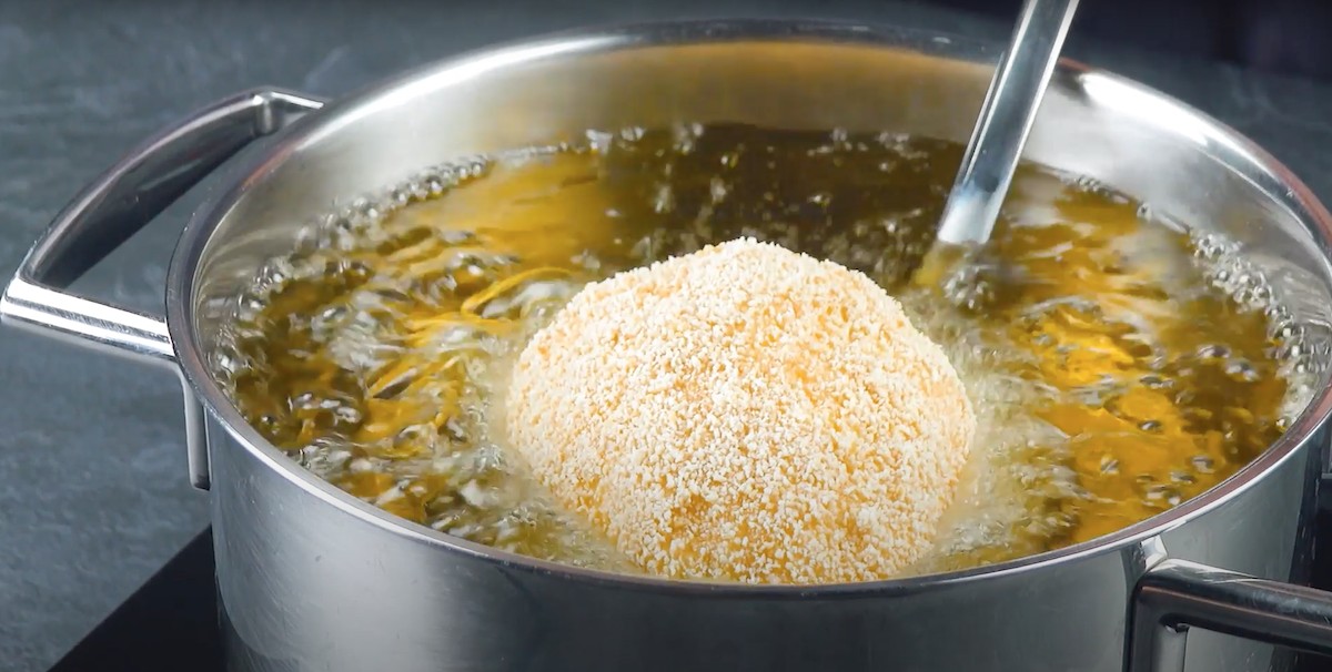 Placer les boulettes dans les cavités