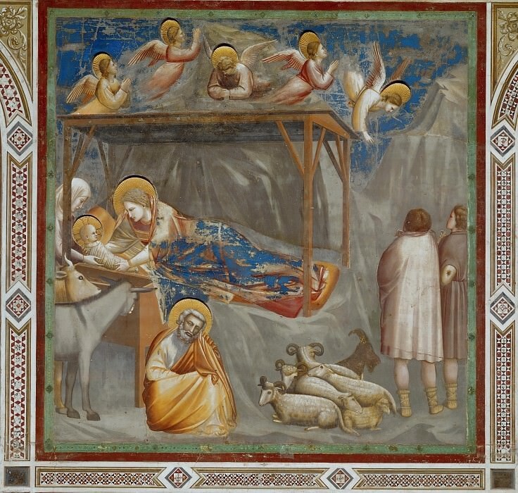 Приказната за раѓањето: Витлеемската ѕвезда, патувањето на Марија и Јосиф и раѓањето во јасли