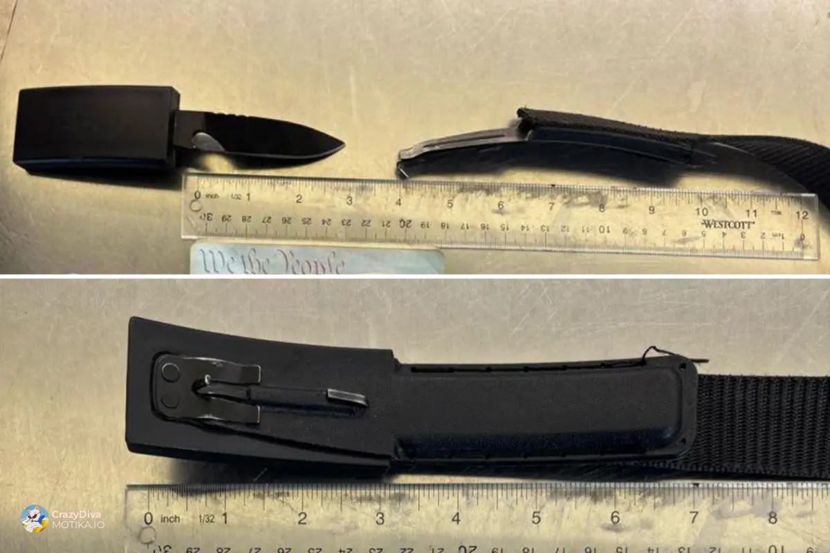 Шпионски ножеви во ремен и „џебен“ нож на аеродромските работници: доказ дека никој не е исклучок