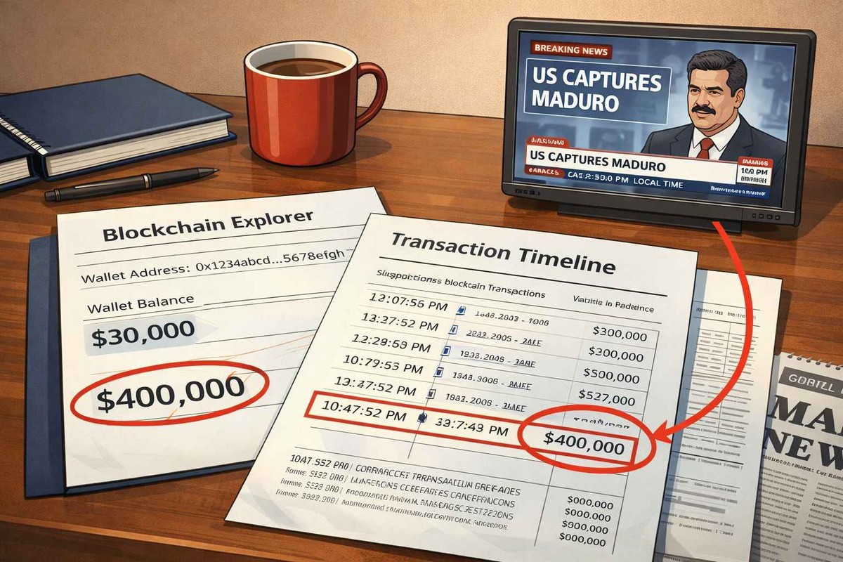 Кој е анонимниот обложувач кој заработи чисти 404.000 долари на оставката на Мадуро?