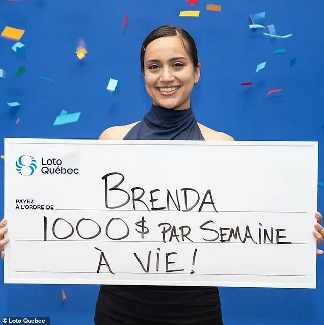 Brenda Aubin-Vega refuse le million et opte pour 1000 dollars par semaine à vie
