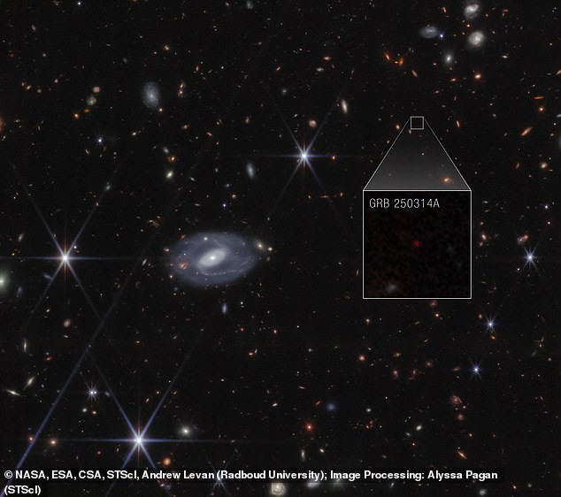 A 10-Second Gamma-Ray Burst from 13 Billion Light-Years Away