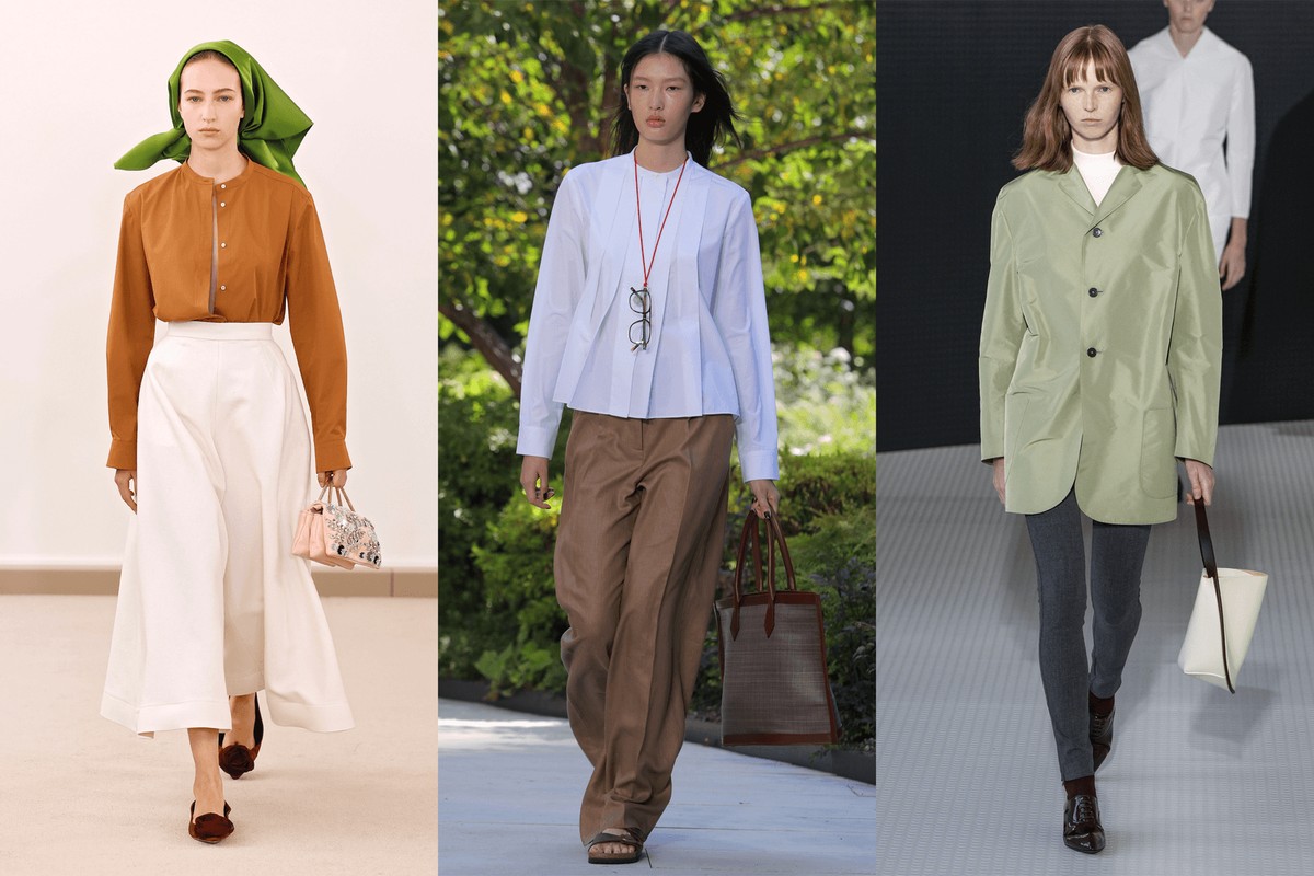 Granny-Chic Accessories Take Center Stage