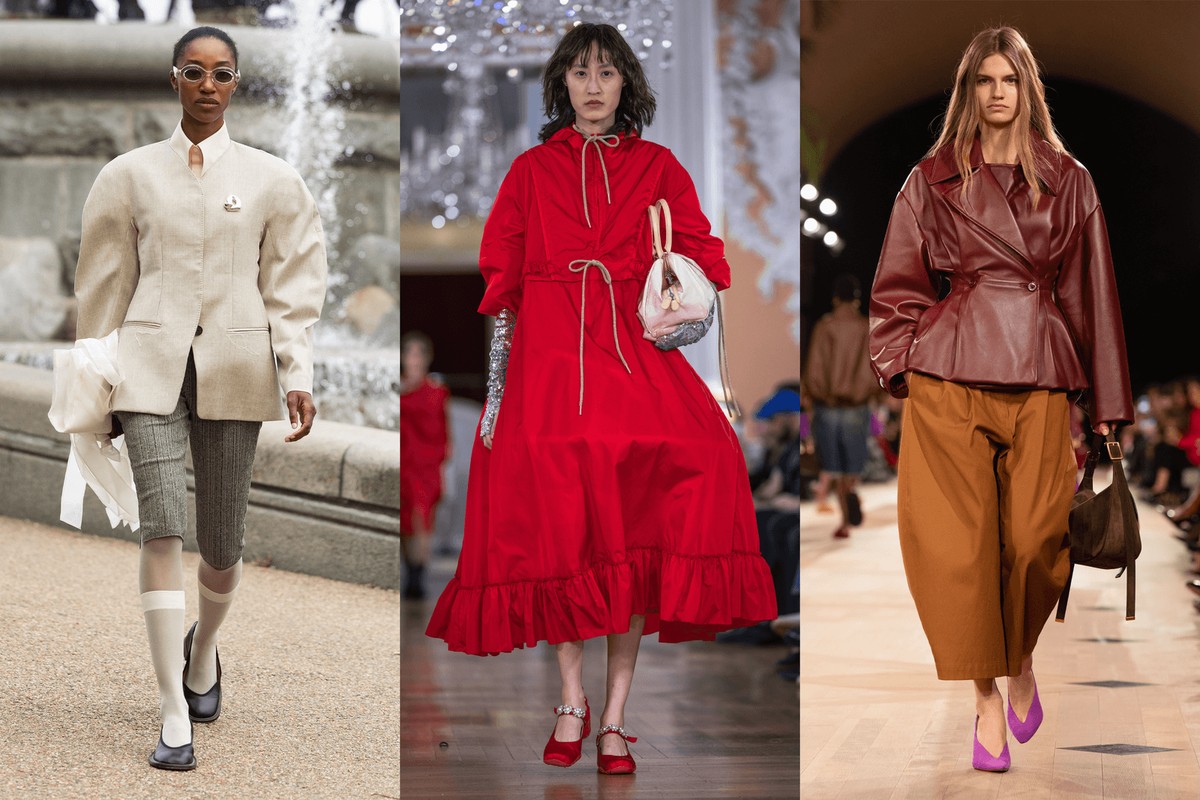 Puffed Sleeves and Balloon Silhouettes Rule the Season