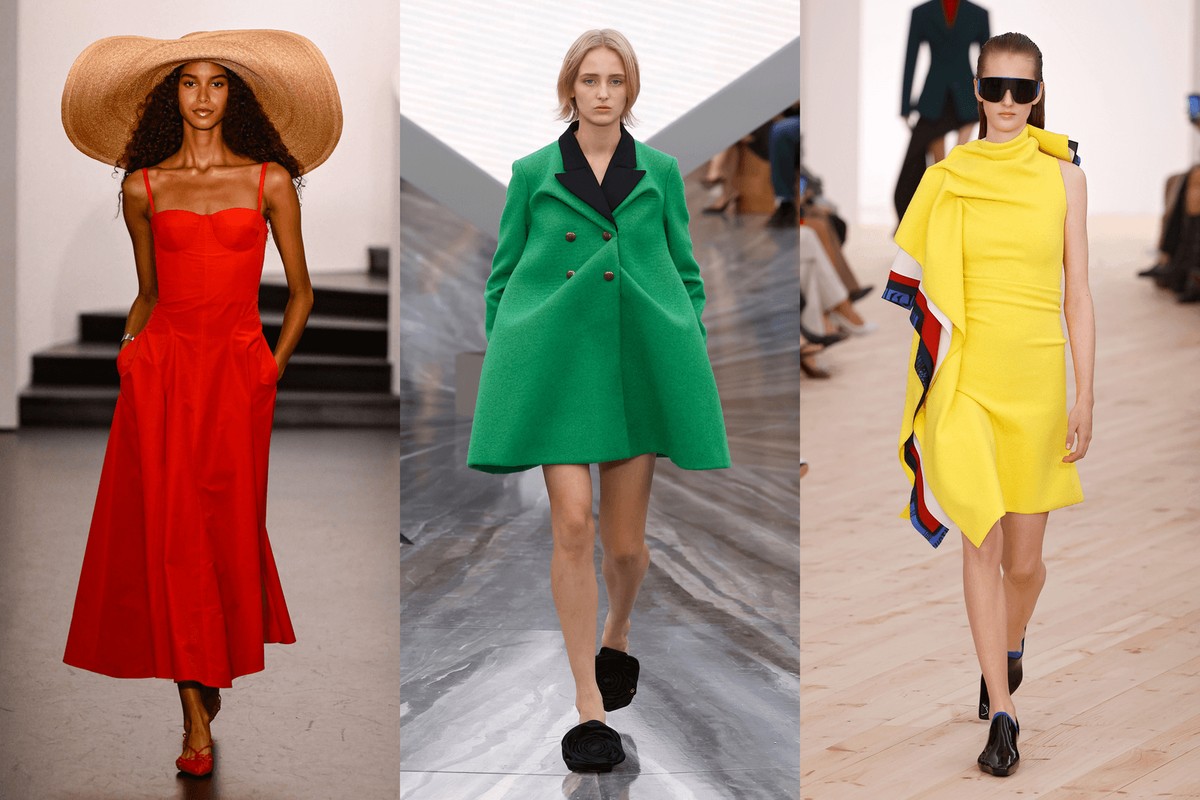 Colores primarios audaces para animar cualquier look