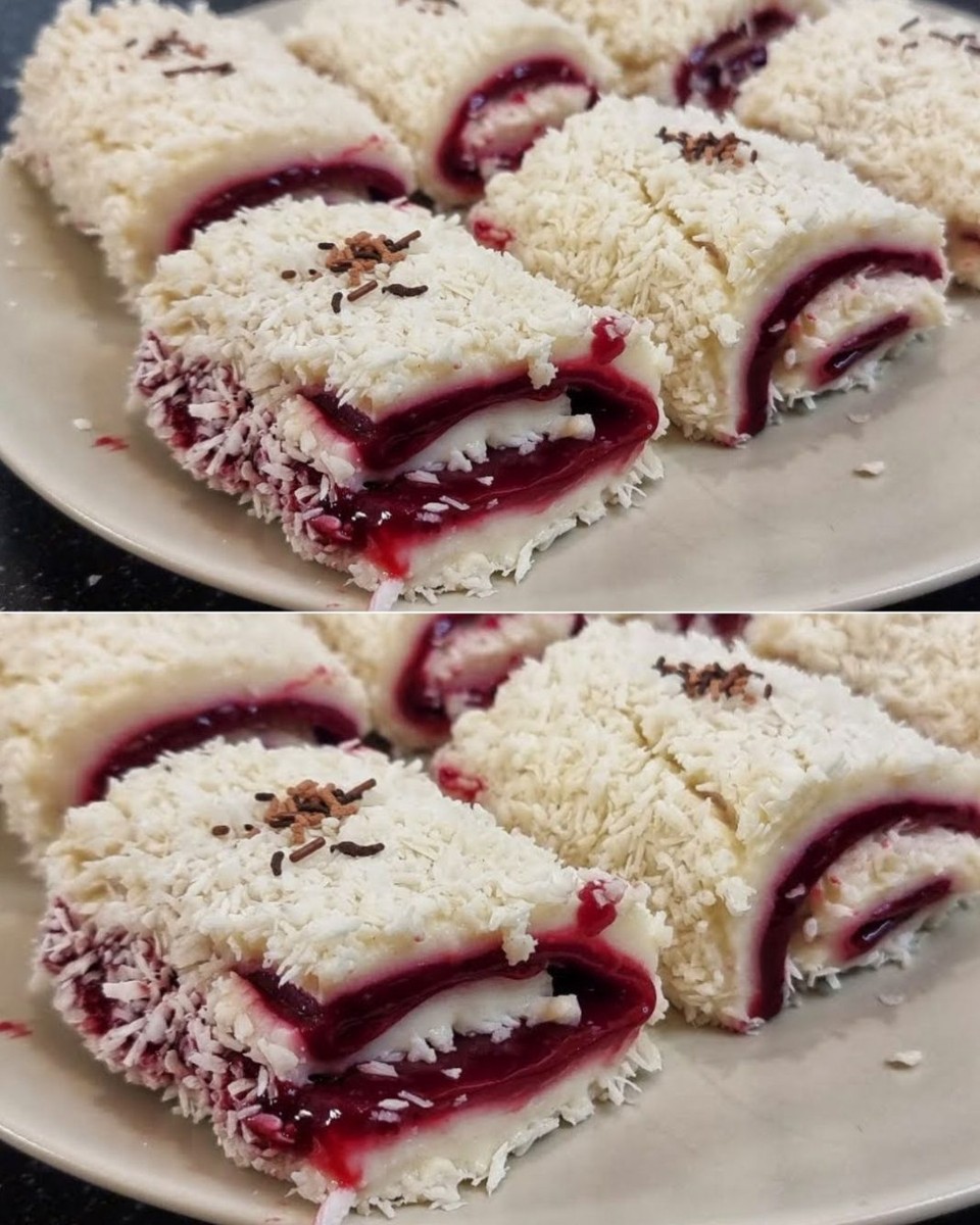 Прв чекор: Подгответе ја меката кокосова база – Гаранција за совршена ролна без грутки