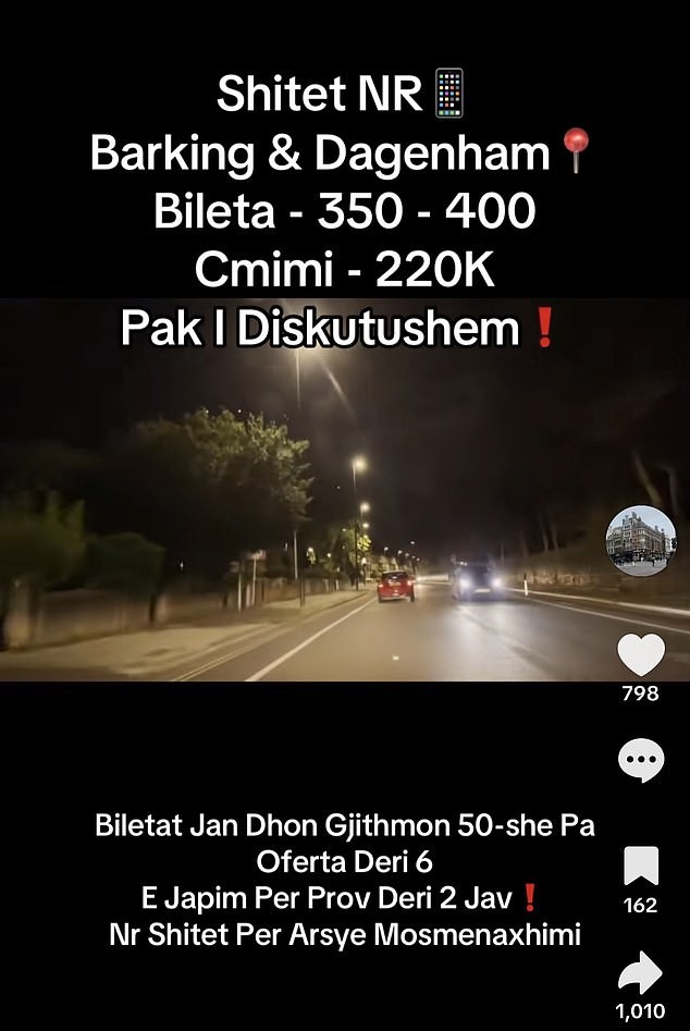 Albanesi spacciatori vendono telefoni pieni di clienti per oltre 300.000£ su TikTok
