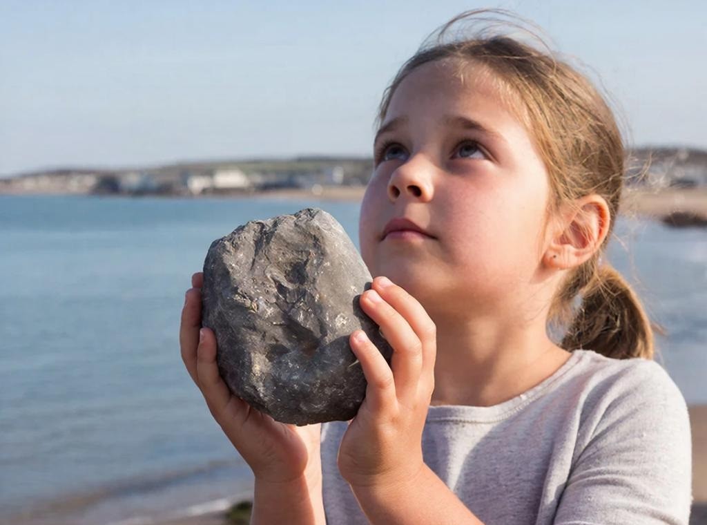 Osiemletnia Brytyjka odkrywa meteoryt starszy od Ziemi