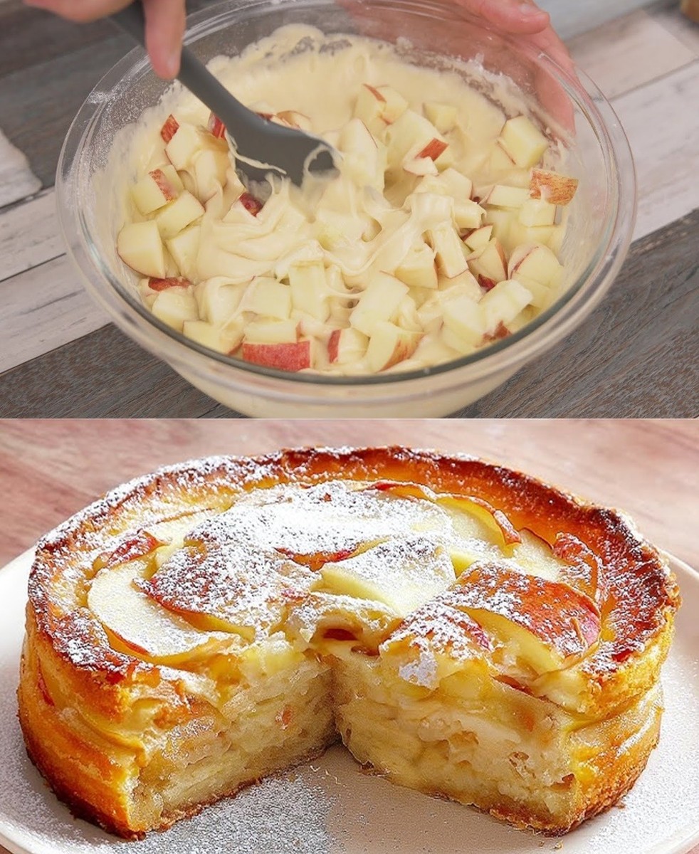 Како да ја приготвите брзата торта од јаболка за буквално 5 минути