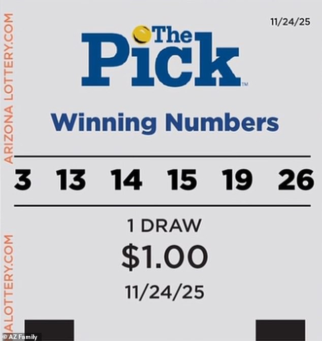 Управителот се вратил на работа, ги купил заборавените тикети за 10 долари и го добил тикетот со среќниот број