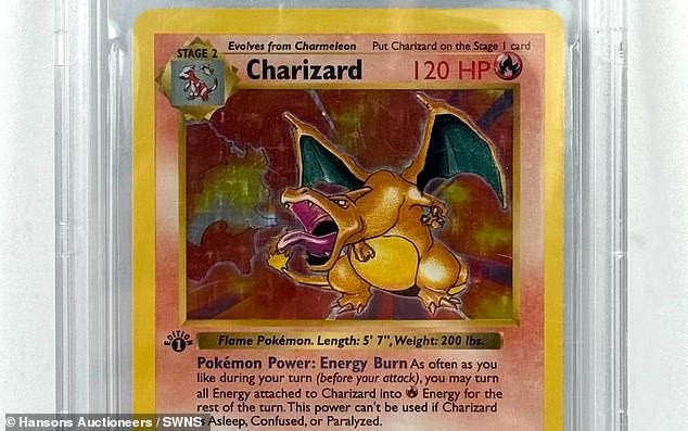 Ретка Покемон картичка купена за 2,50 долари во 1999 година може да достигне над 50.000 долари на аукција