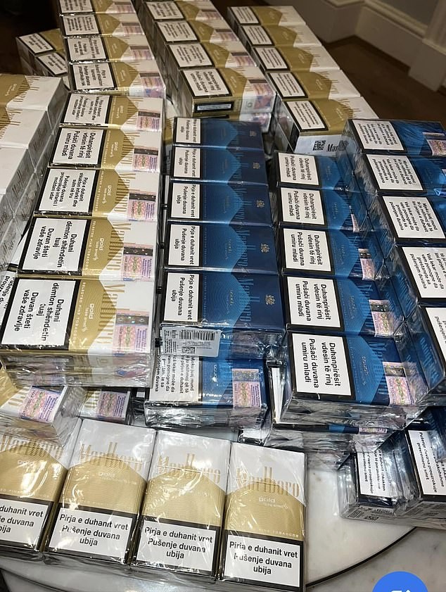 Албански банди ја преплавуваат Британија со илегални цигари преку ТикТок, Фејсбук и Инстаграм по шокантно ниски цени, додека британската држава губи милијарди евра