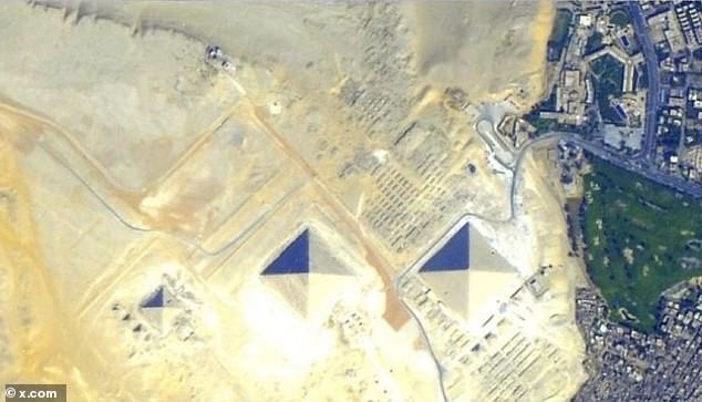 Три остри антарктички врвови во Елисворт планините се совпаѓаат со пирамидите на Гиза по својата положба