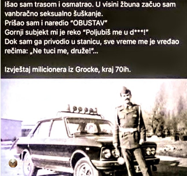 Milicija ... Opsa opsada ... 😁