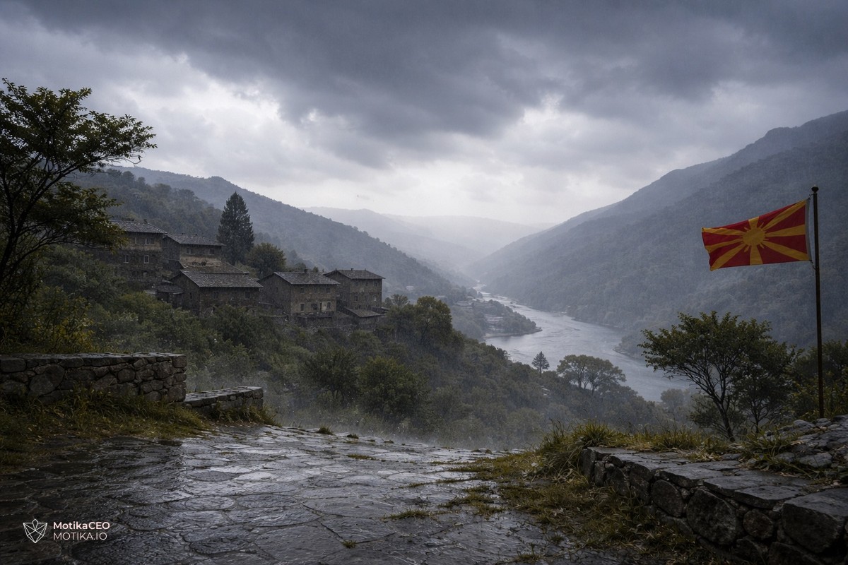 Студениот северен продор носи снег во планините и минусни температури по Македонија