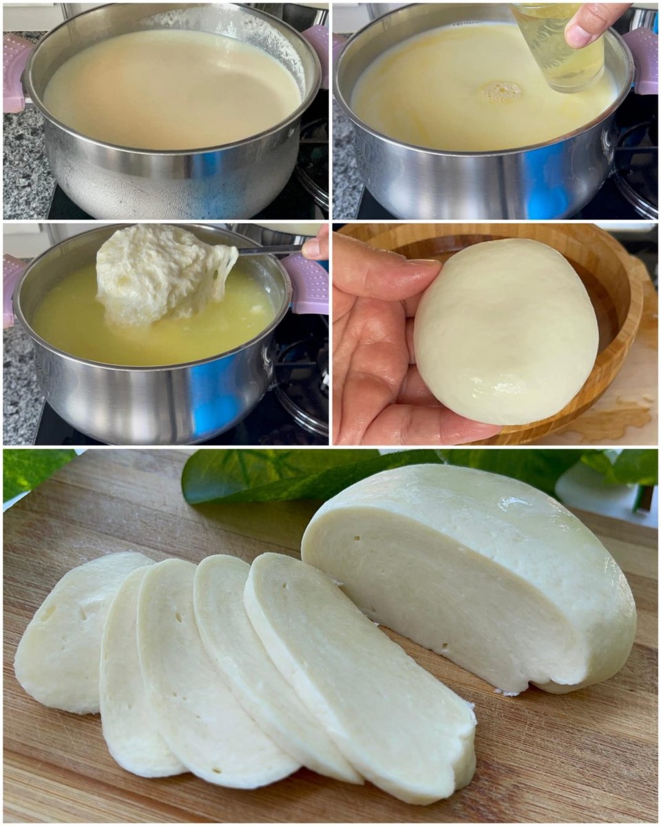 Подгответе домашна моцарела – чекор по чекор