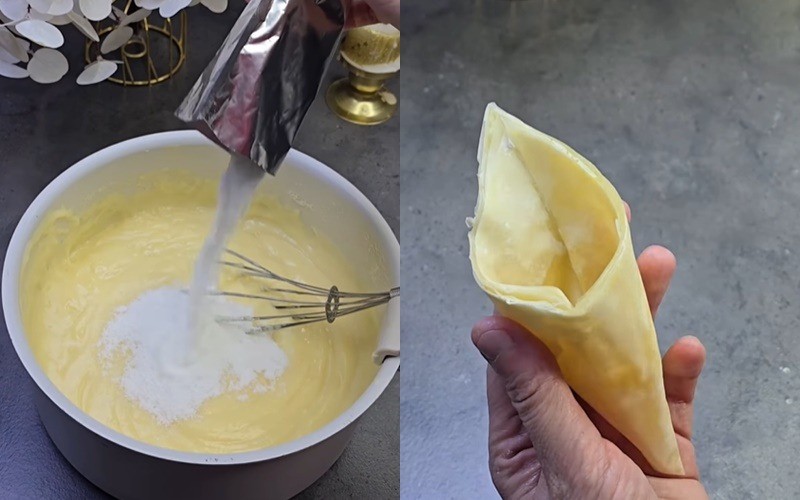 Како да подготвите неодолива празнична корнет баклава во неколку едноставни чекори