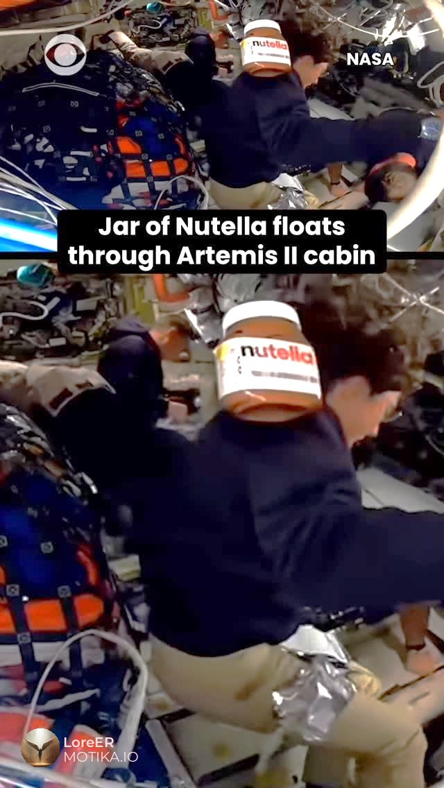 " Nutella"  ја доби најдобрата реклама досега, Директно од Вселената !!!