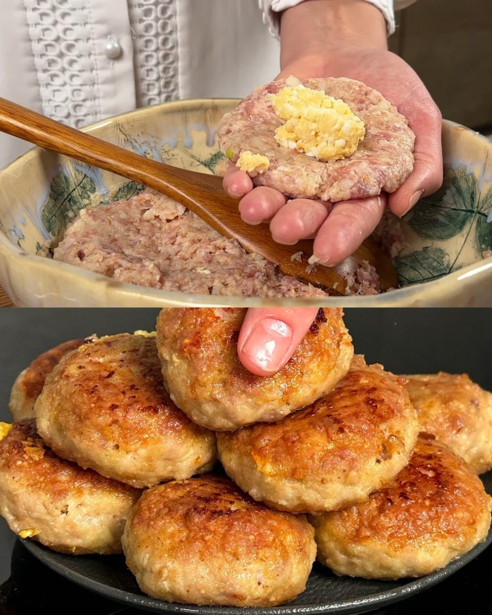 Точна листа на состојки за совршени плескавици од месо, компир и сирење