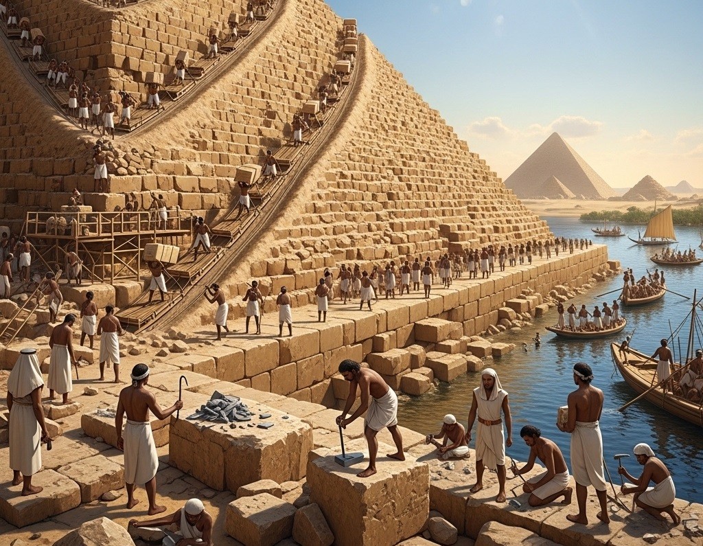 Неверојатната мистерија на градбата на Големата пирамида конечно доби ново објаснување: Науката ја разоткри тајната на најголемата инженерска победа на човештвото