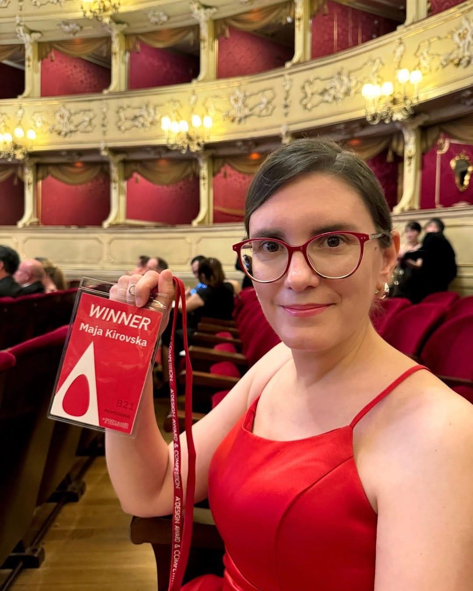 Јасноста во дизајнот и слободата во уметноста се суштината на креативниот процес на Кировска