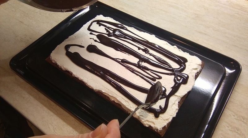 Список на потребни состојки за Киндер Милк шните – За тесто, крем и чоколаден прелив