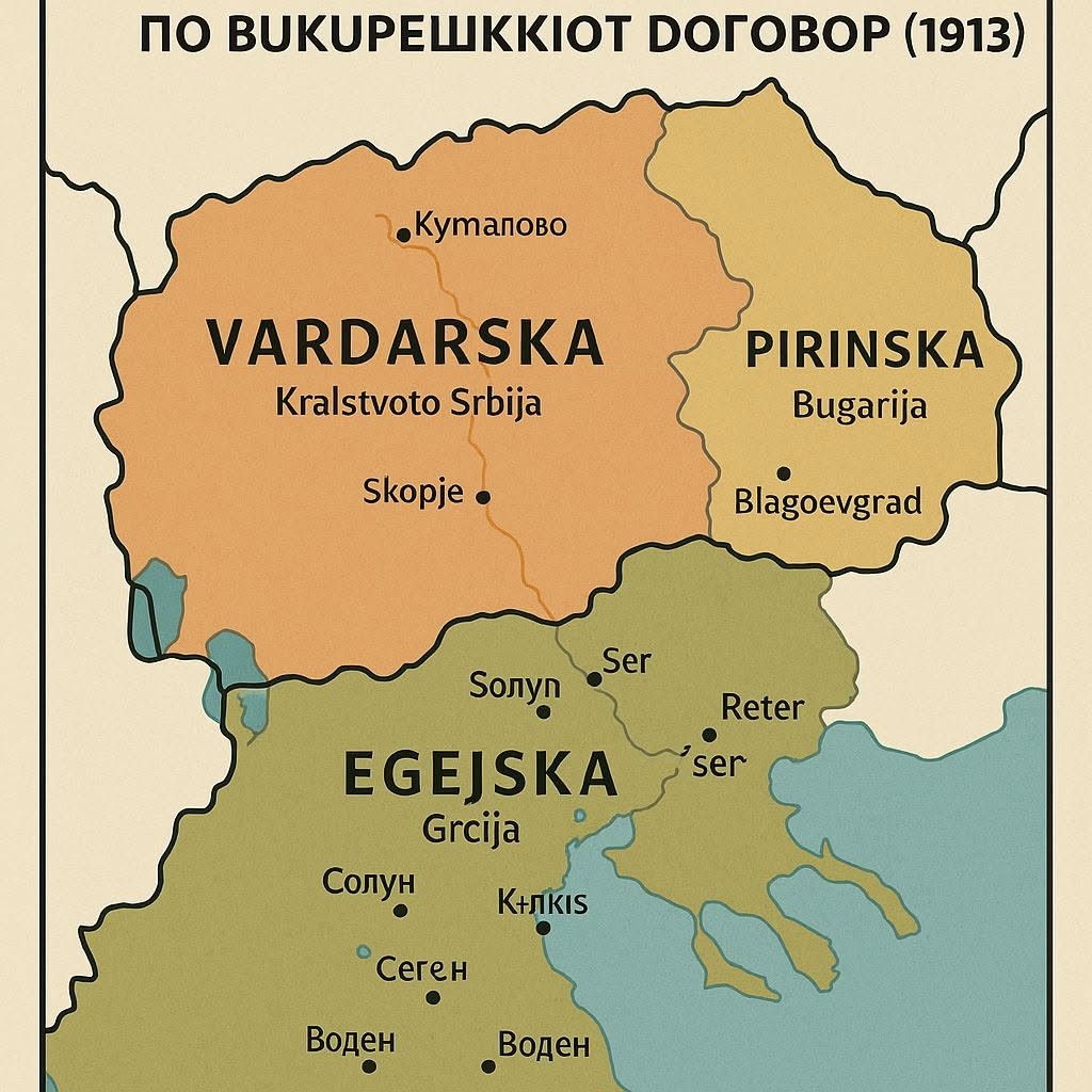 Скопје, Битола, Охрид, Штип и Кочани влегоа под српска власт