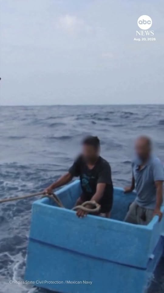 Мексикански рибари пет дена плутале во океанот, спасувајќи се во ладилник