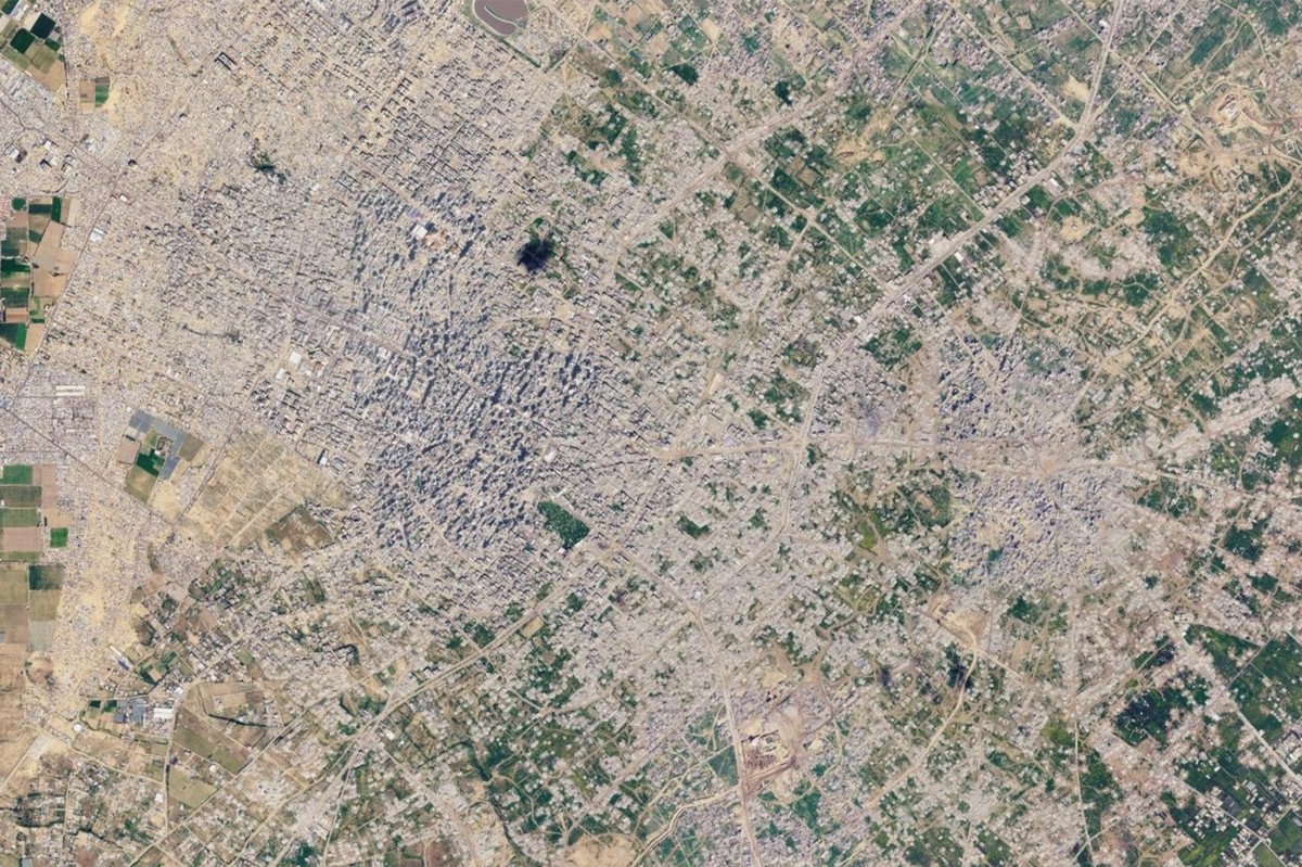 Новите ажурирани сателитски снимки на Google Earth ги откриваат размерите на уништувањето во Газа