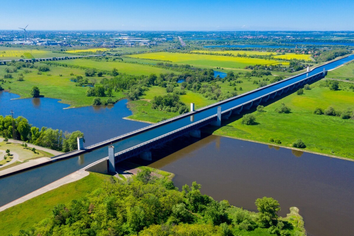 918 метри во Саксонија-Анхалт го носат најдолгиот канален аквадукт на планетата